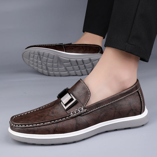 Spring Low-Top Slip-On Flat Casual Shoes for Women